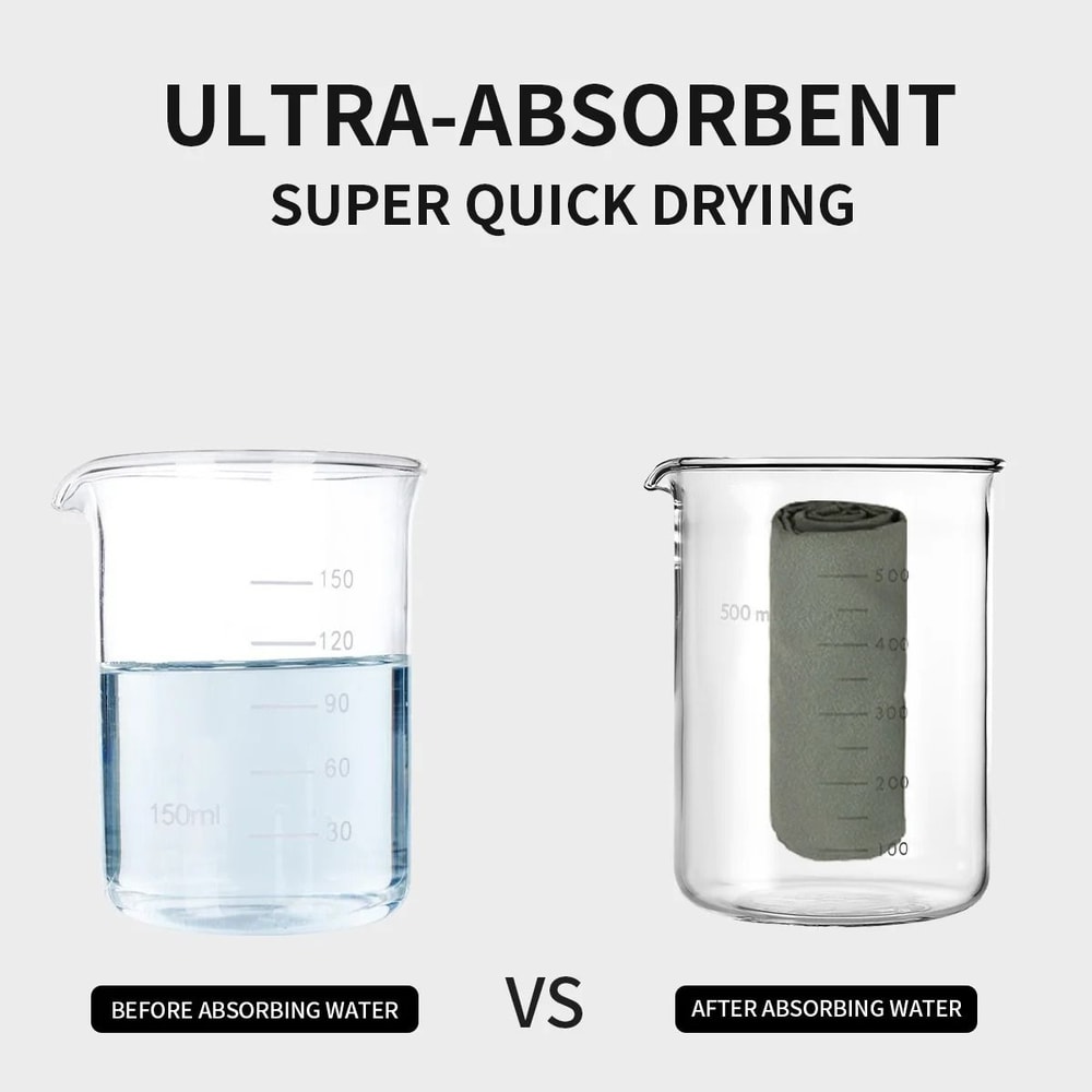 Quick Dry Towel Super Absorbent Fast Drying Travel Towel Lightweight Microfiber Rapid Dry Towel For 5