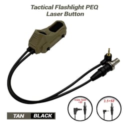 hunting scout light tactical flashlight remote pressure switch with dual function control