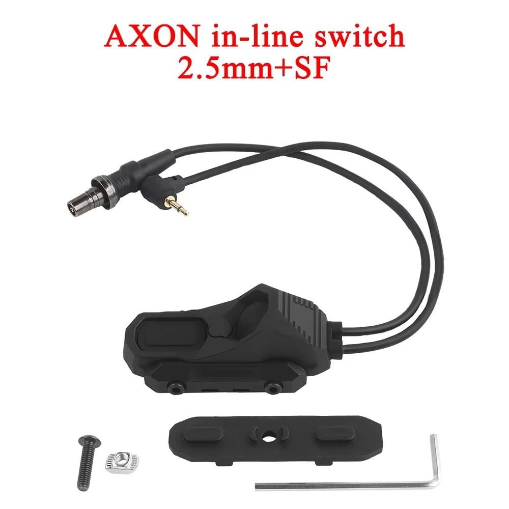 Hunting Scout Light Tactical Flashlight Remote Pressure Switch With Dual Function Control 7