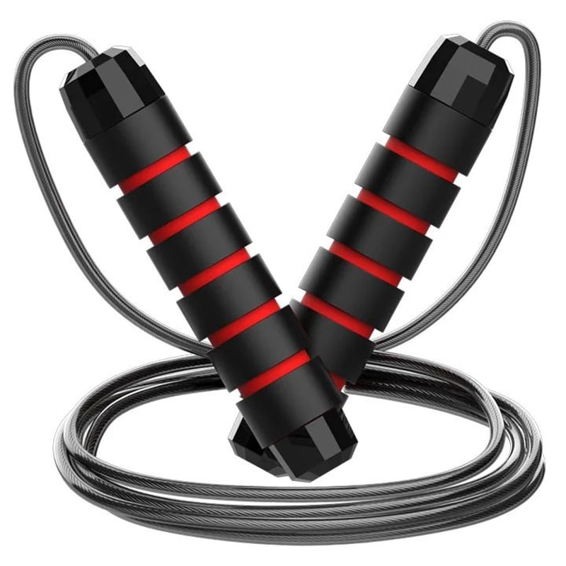 Exercise Jump Rope With Steel Wire Core And Comfortable Handles 0