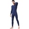 Winter Men Thermal Underwear Fleece Leggings Warm Compression Pants 3