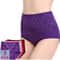 Cotton Panties For Women High Waist Underwear Postpartum Recovery Briefs Set Of 3 0