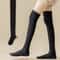 Knee High Socks Thin Long Stacked Socks Womens High Elastic Stockings 6