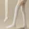 Knee High Socks Thin Long Stacked Socks Womens High Elastic Stockings 7