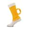 3D Beer Mug Knitted Socks Warm Padded Mid Calf Winter Sleep Socks 8