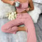 Womens Two Piece Pajama Set Lace Trim Camisole And Pants Soft Comfortable Sleepwear 3
