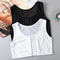 Womens Breathable Chest Binder Wireless Vest Chest Wrap Bandage Tomboy Style Bra 1