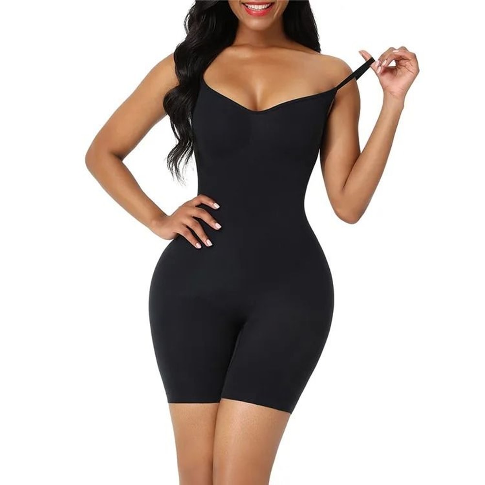 One Piece Shapewear Bodysuit Tummy Control Waist Cincher Slimming Seamless Underwear For Women 7