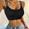 Womens Strap Back Wireless Sports Bra Seamless Chest Wrap Fitness Yoga Top 0