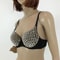 Womens Studded Wireless Bra Steampunk Party Top Lingerie 1