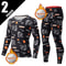 Mens Printed Warm Pants Autumn Winter Leggings Soft Comfortable Plus Size Underwear 9