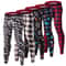 Mens Printed Warm Pants Autumn Winter Leggings Soft Comfortable Plus Size Underwear 2