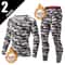 Mens Printed Warm Pants Autumn Winter Leggings Soft Comfortable Plus Size Underwear 7