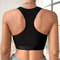 Womens Ribbed Camisole Heart Mesh Detail Crop Top Seamless Vest 1