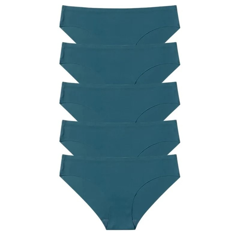 Womens Seamless Panties Five Piece Set Soft Comfortable Breathable Underwear 9