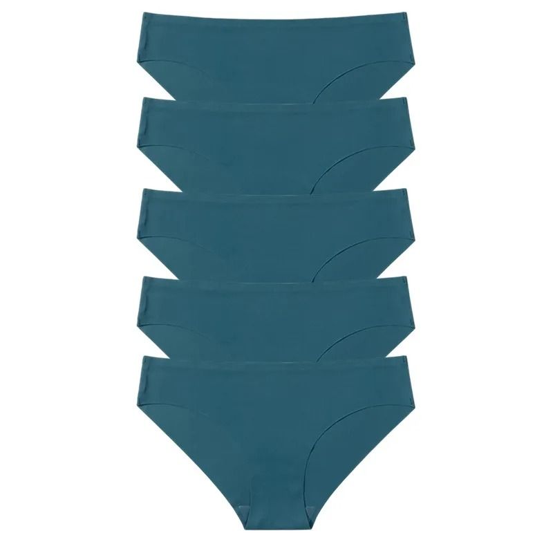 Womens Seamless Panties Five Piece Set Soft Comfortable Breathable Underwear 9