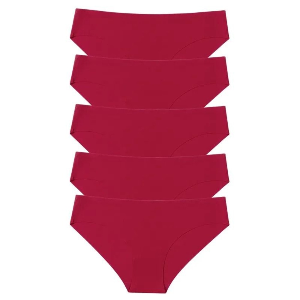 Womens Seamless Panties Five Piece Set Soft Comfortable Breathable Underwear 10