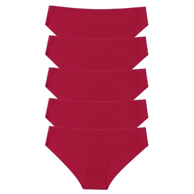Womens Seamless Panties Five Piece Set Soft Comfortable Breathable Underwear 10