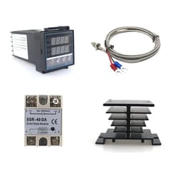 digital pid temperature controller with ssr output and k thermocouple probe