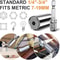 Universal Magic Socket Tool Set 7 To 19 Mm Multi Purpose Wrench Extension Adapter 3