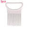 Stainless Steel Onion Slicer Holder Cutting Guide Fork Kitchen Tool 6