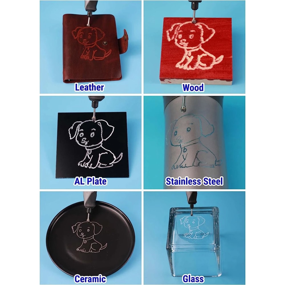 Carbide Burr Set 10 Piece 18 Inch Shank Rotary Tool Bits For Wood And Metal Carving 5