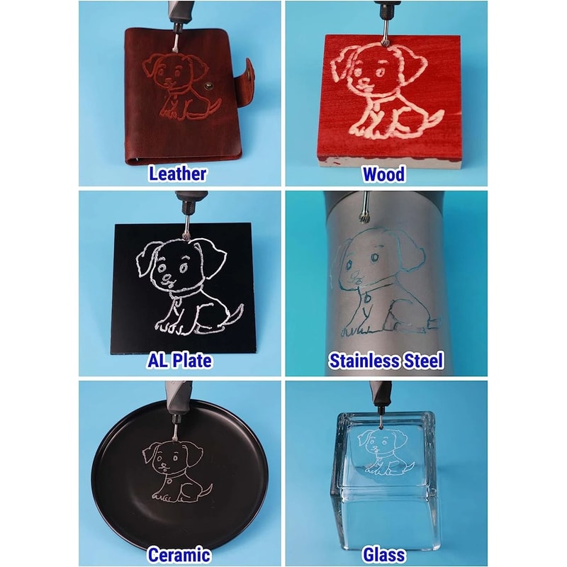 Carbide Burr Set 10 Piece 18 Inch Shank Rotary Tool Bits For Wood And Metal Carving 5