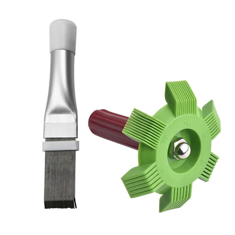 Portable Fin Comb And Condenser Cleaning Brush For Air Conditioners And Radiators 3