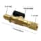 HVAC Refrigerant Ball Valve Adapter 14 Inch SAE Straight Shut Off Valve 3