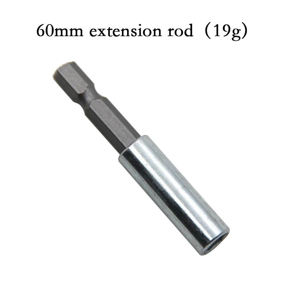 Cross Screwdriver Bit Set Ten Piece 60 Mm Rubber Coated Extension Bits For Power Tools 4