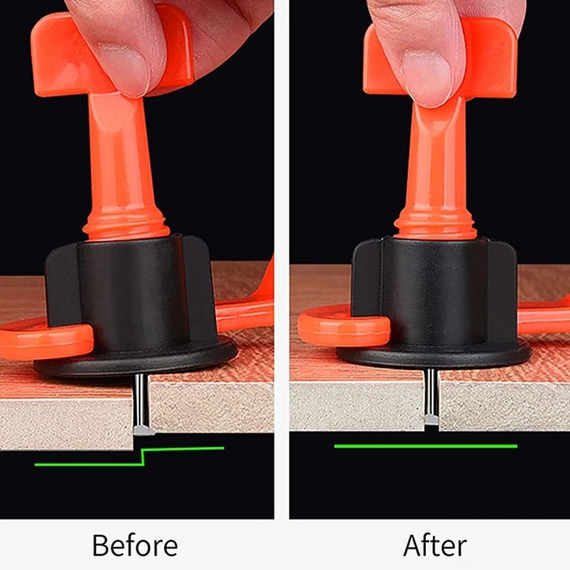 Tile Leveling Clips And Spacers Set 51 Piece For Floor And Wall Installation 5