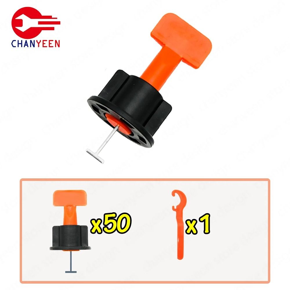 Tile Leveling Clips And Spacers Set 51 Piece For Floor And Wall Installation 7