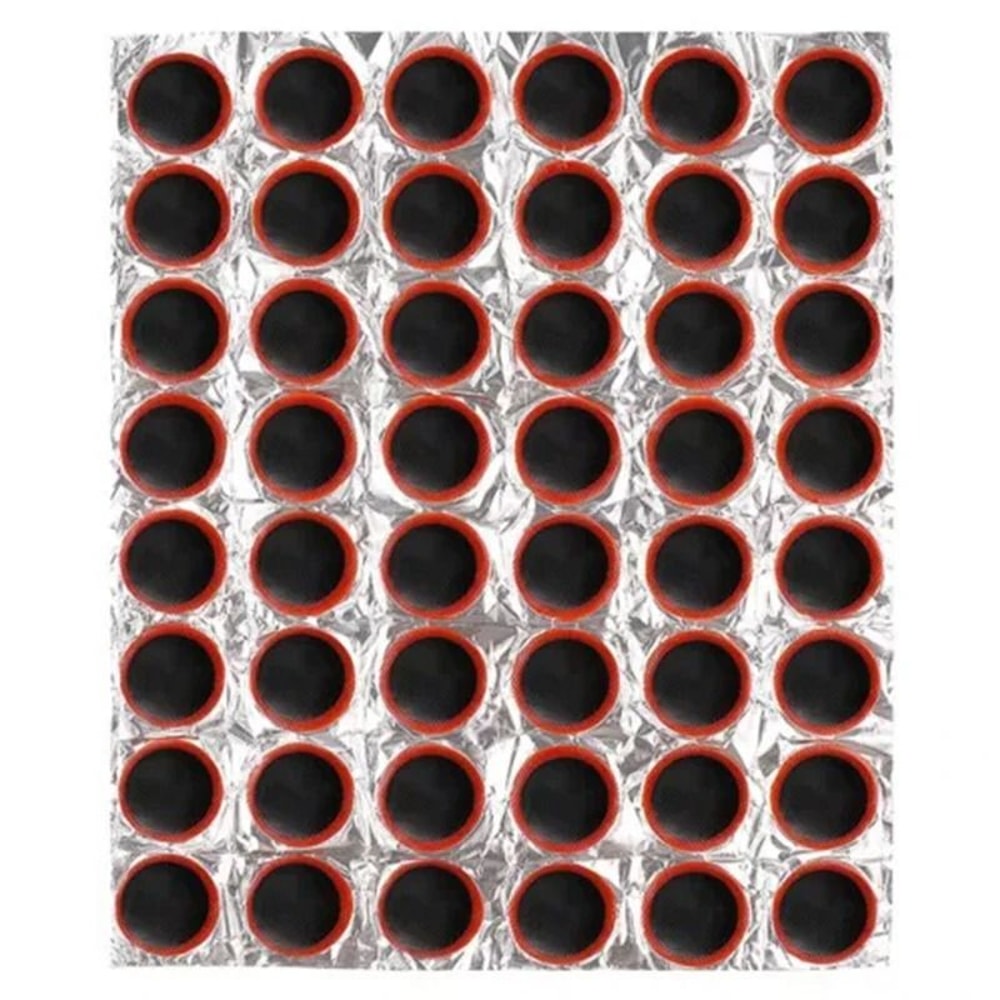Bicycle Tire Repair Patch Set 48 Piece Glue Free Quick Repair Kit 8