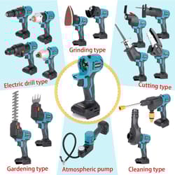 brushless multi purpose power tool head attachment for 18v battery systems