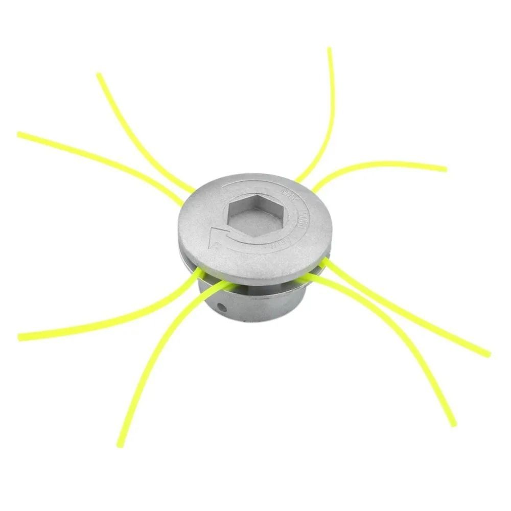 Universal Aluminum Trimmer Head With Four Line Design For Brush Cutters And Grass Trimmers 6
