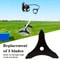 Three Tooth Brush Cutter Blade Ten Inch Replacement For Straight Shaft Trimmers 0