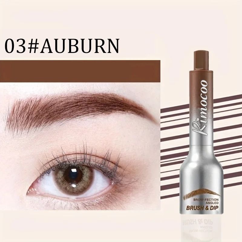 Waterproof LongLasting Eyebrow Tint Cream With Brush 8