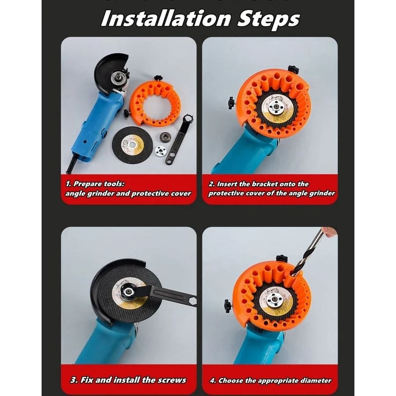 2 To 13mm Drill Bit Sharpener Grinder Attachment 5