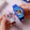 Childrens Flashing Cartoon Figure Watch With Luminous Strap 0