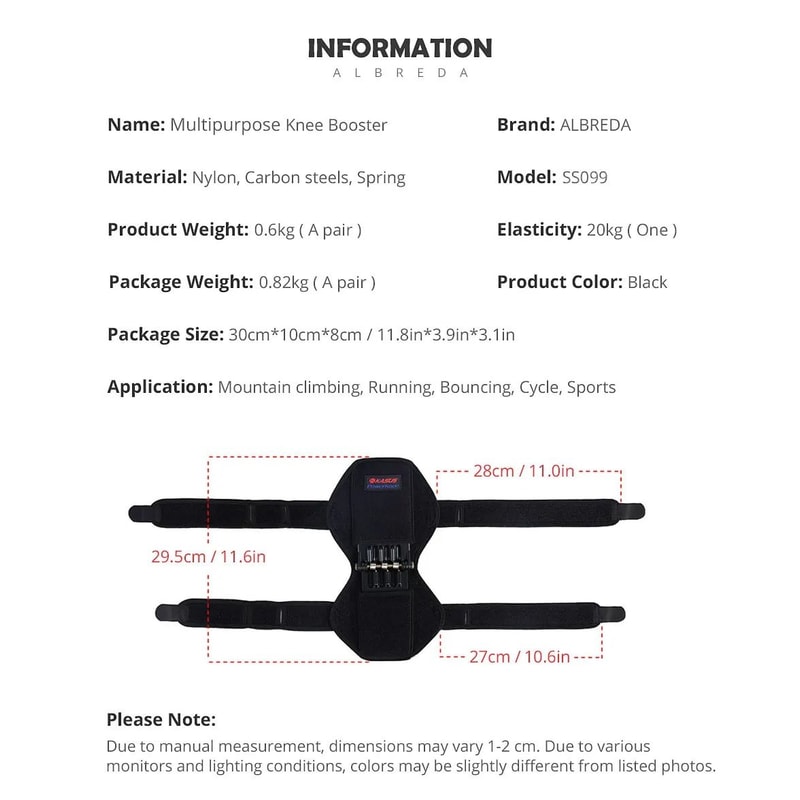 Joint Support Knee Pad With Spring Assist For Pain Relief And Stability 4