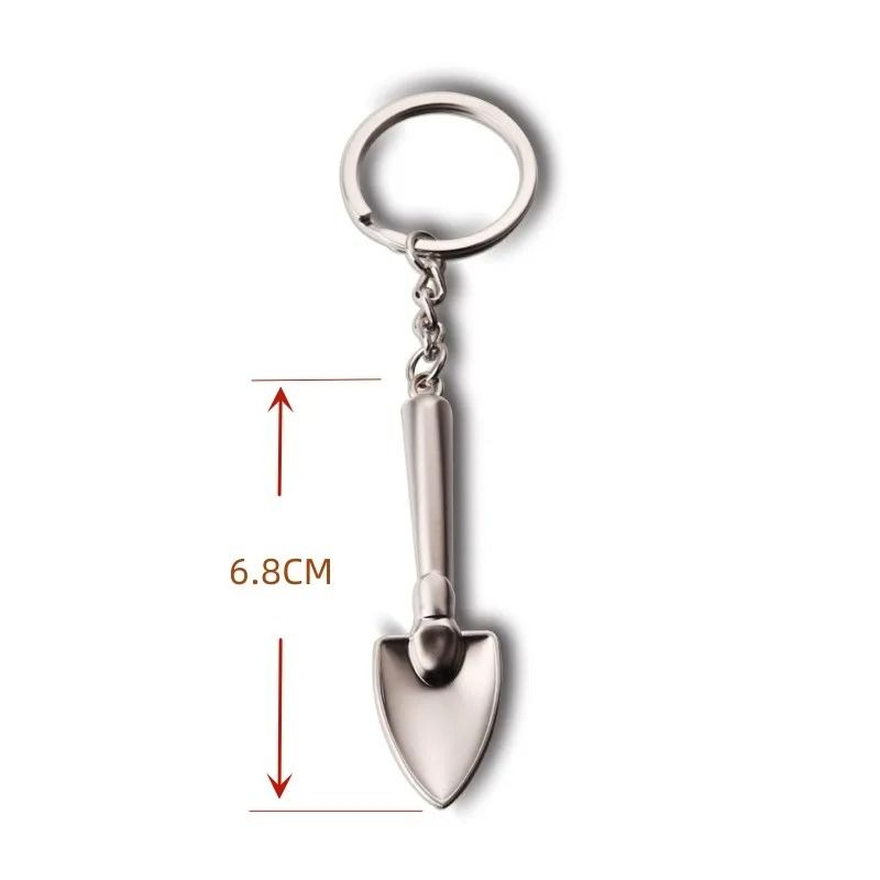Shovel Spade Trowel Keychain Pendant For Gifts And DIY Accessories 5