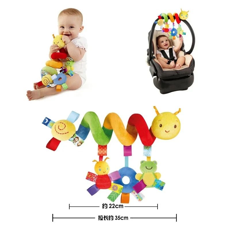 Baby Crib Hanging Spiral Toy For Cribs Strollers And Car Seats 3