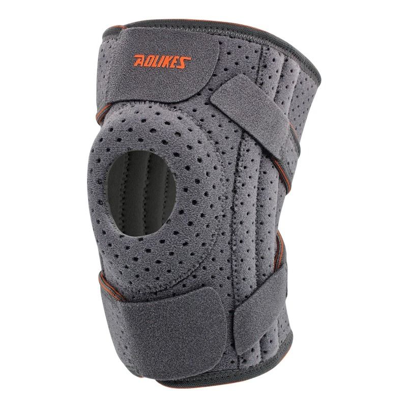 Adjustable Knee Brace With Side Stabilizers And Patella Gel Support 10