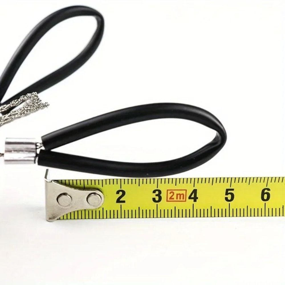 Portable Stainless Steel Wire Saw With Finger Handles For Camping Hiking And Survival 5