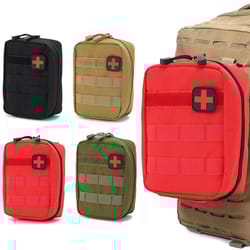 outdoor first aid molle medical pouch for survival, edc, and emergency gear