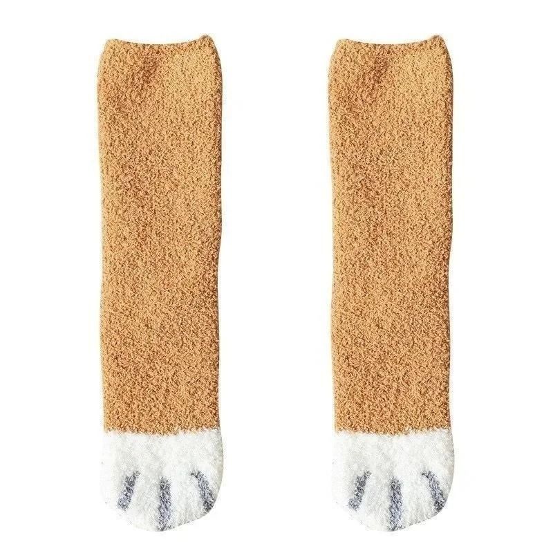 Womens Fuzzy Winter Socks Soft Cozy Microfiber House And Sleeping Socks 10