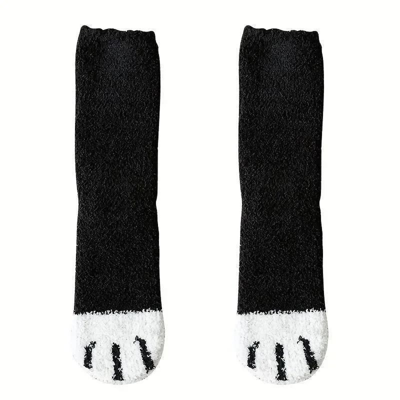 Womens Fuzzy Winter Socks Soft Cozy Microfiber House And Sleeping Socks 7