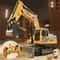 Remote Control Excavator Toy With Lights And Sound For Kids 1