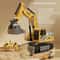 Remote Control Excavator Toy With Lights And Sound For Kids 13