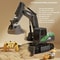 Remote Control Excavator Toy With Lights And Sound For Kids 14